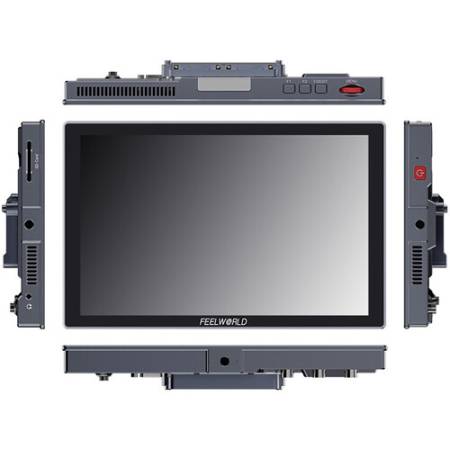 Feelworld S10 - monitor, przód i boki